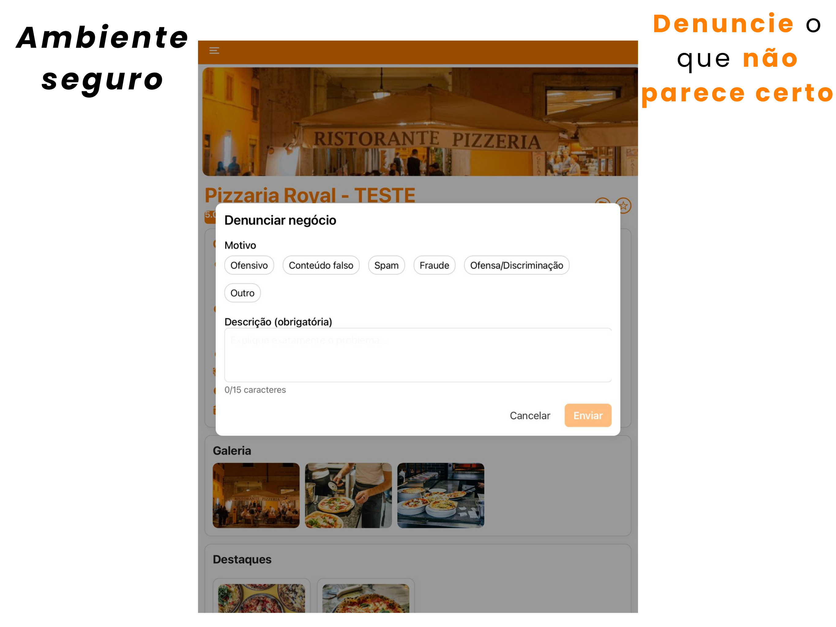 HELP: Negócios Locais