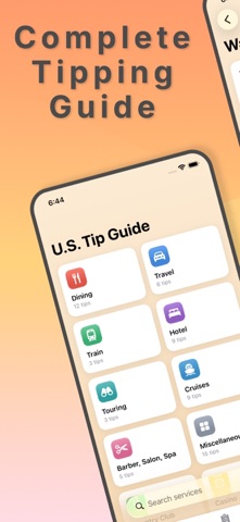 Tip Calculator - Tip Check iPhone screenshot