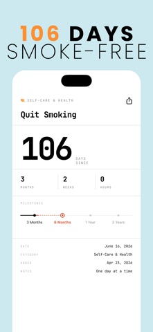 Countdown & Days Since: Sincey Screenshot 2 of 8