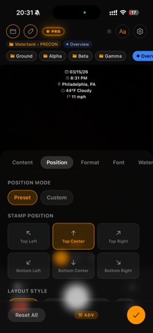 SnapStamp: Timestamp Camera Screenshot 5 of 9