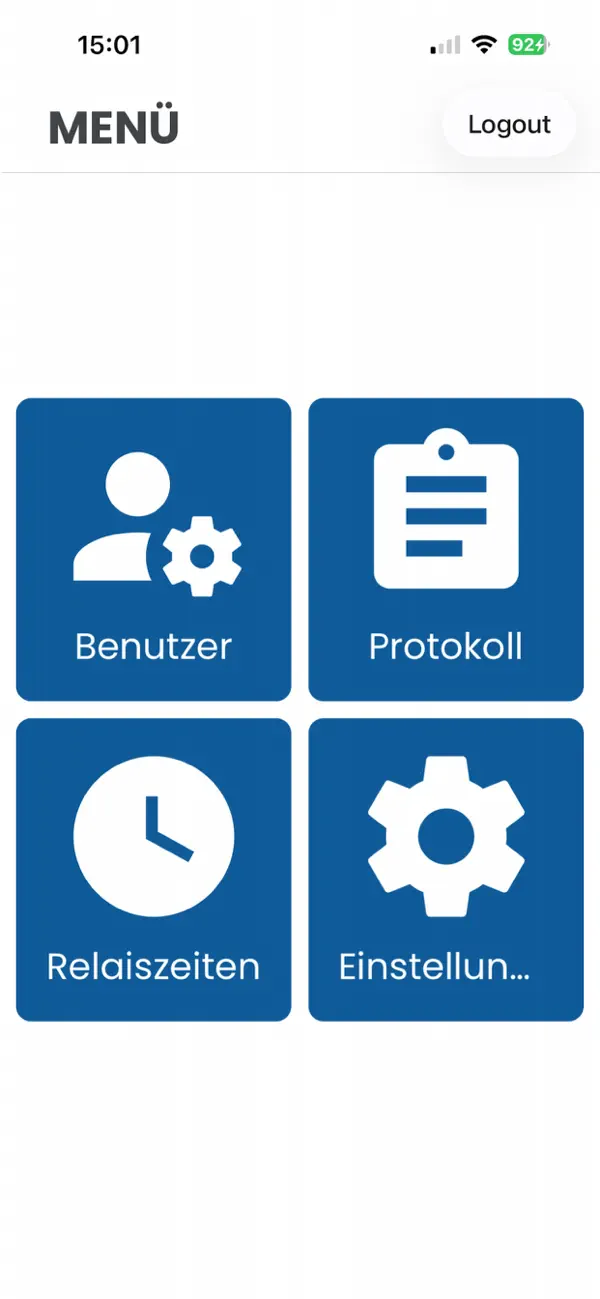 Screenshot #3 pour BioKey Kombi 4-in-1