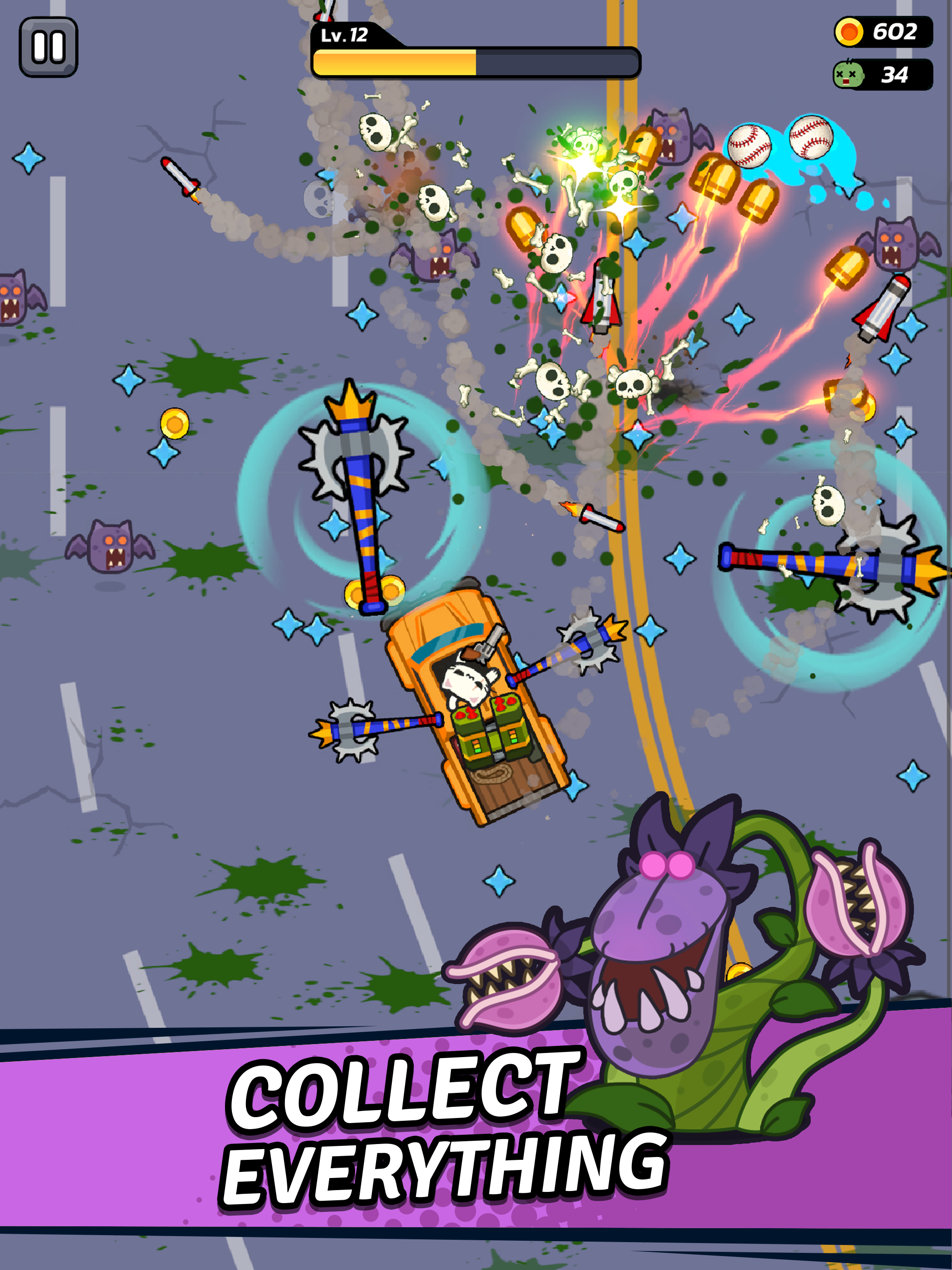 Crash Cat : Zombie Survivor screenshot 12