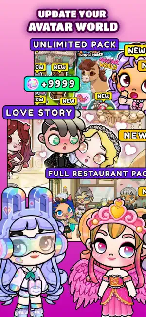 Aesthetic Avatar World Mods screenshot 2