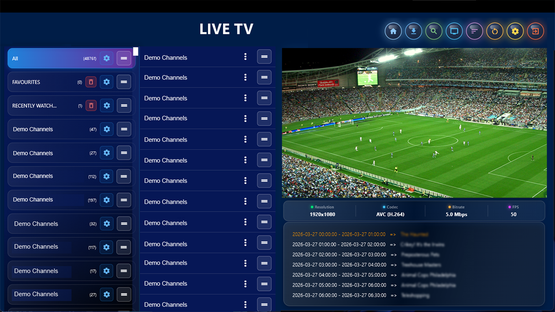 Smarter IPTV Stream: LiveTV screenshot 32