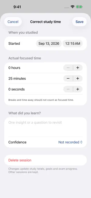 StudyBeat: Study Planner screenshot 4