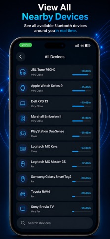 Bluetooth Finder: BLE Scan Screenshot 3 of 4
