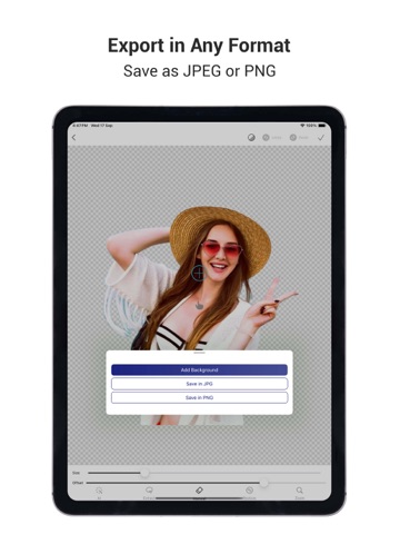 Cut Paste Photo AI iPad screenshot