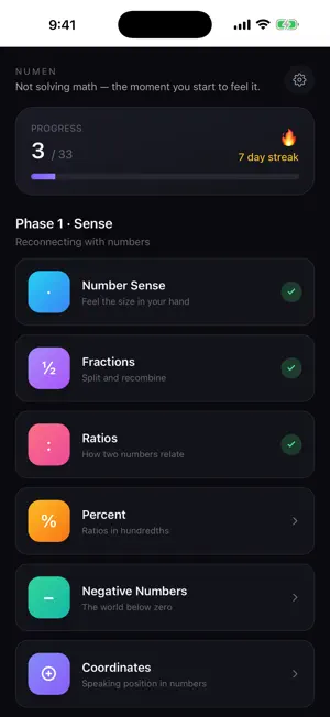NUMEN: Feel Math Again screenshot 2