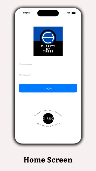 Clarity by CREST iPhone screenshot 1 - Medical app