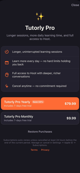 Tutorly AI Screenshot 4 of 5