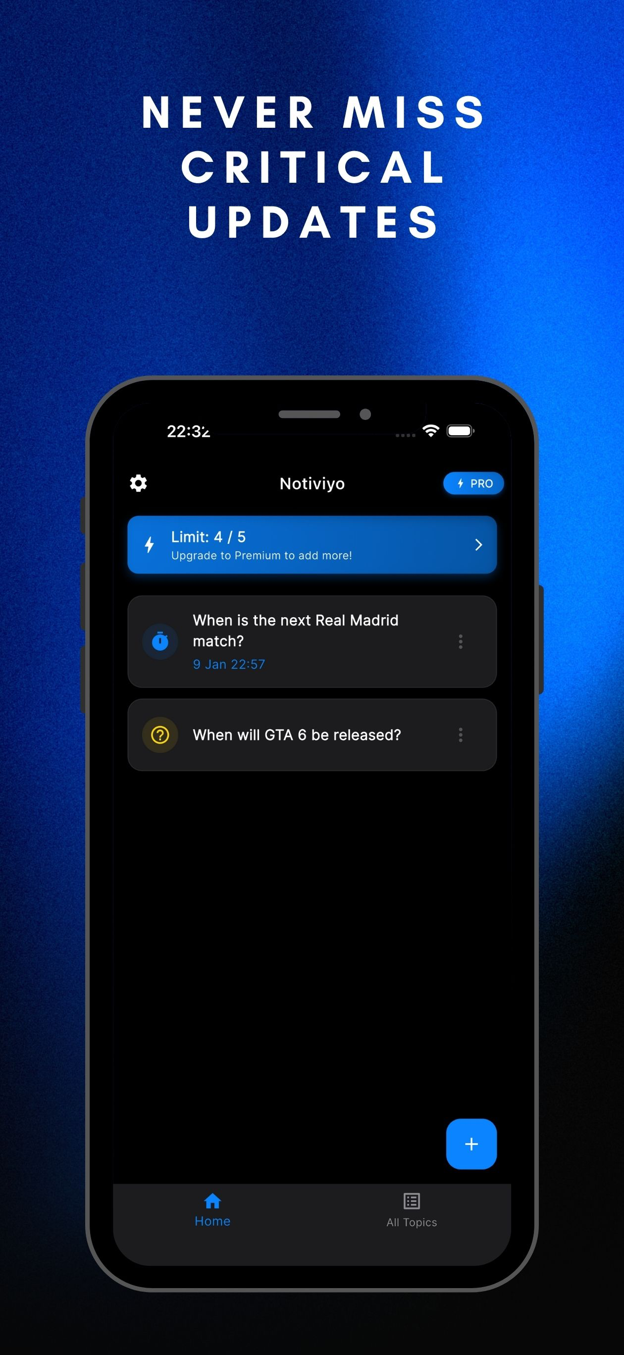 Notiviyo - AI Topic Tracker screenshot 5