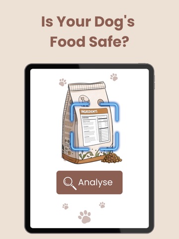 Dog Food Scanner & Advisor iPad screenshot
