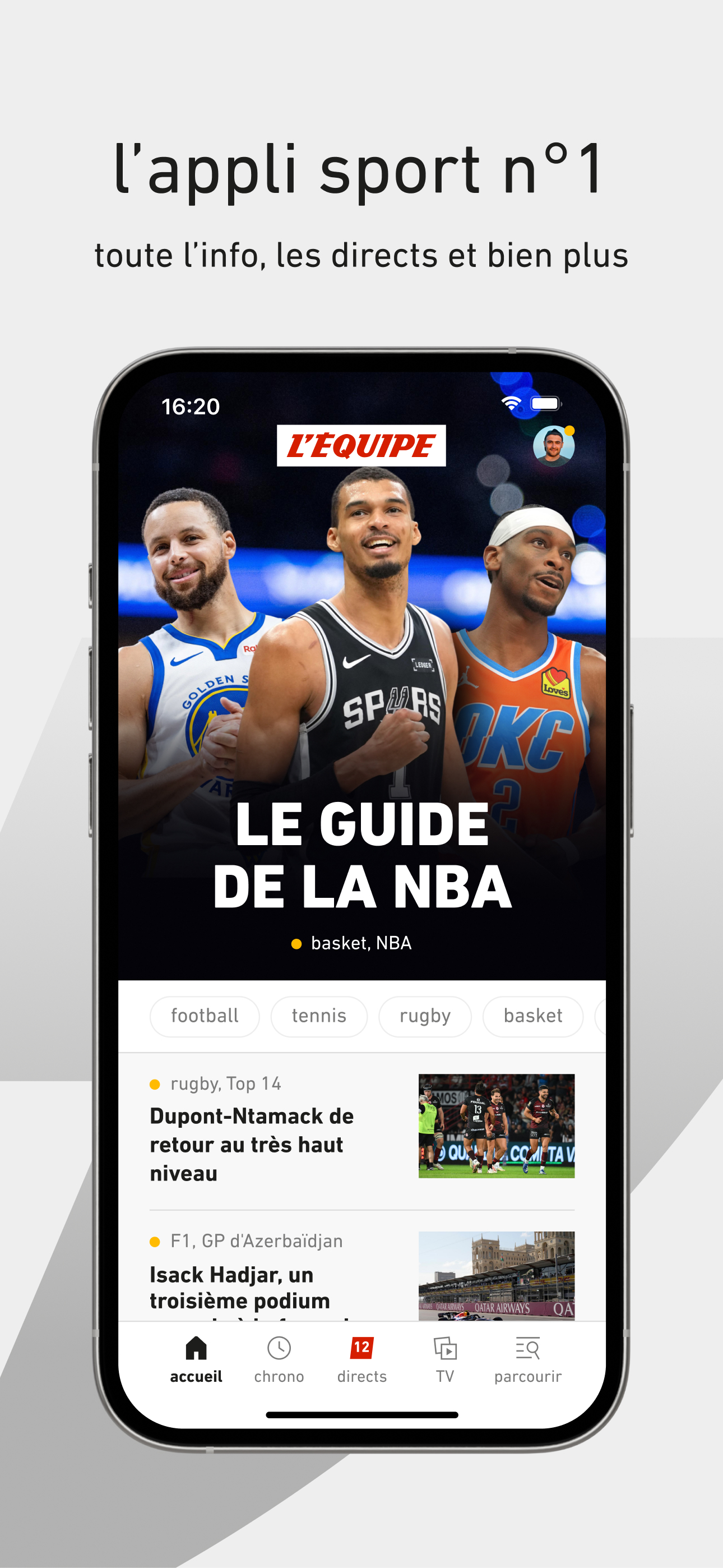 L’EQUIPE - live, sport, tv