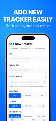 Website Tracker:Track Anything screenshot