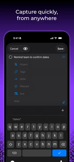 Screenshot 2 of OmniFocus Pro
