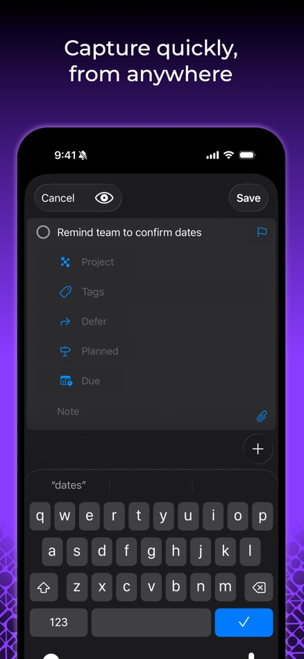 #2. OmniFocus 4 (iOS) Oleh: The Omni Group