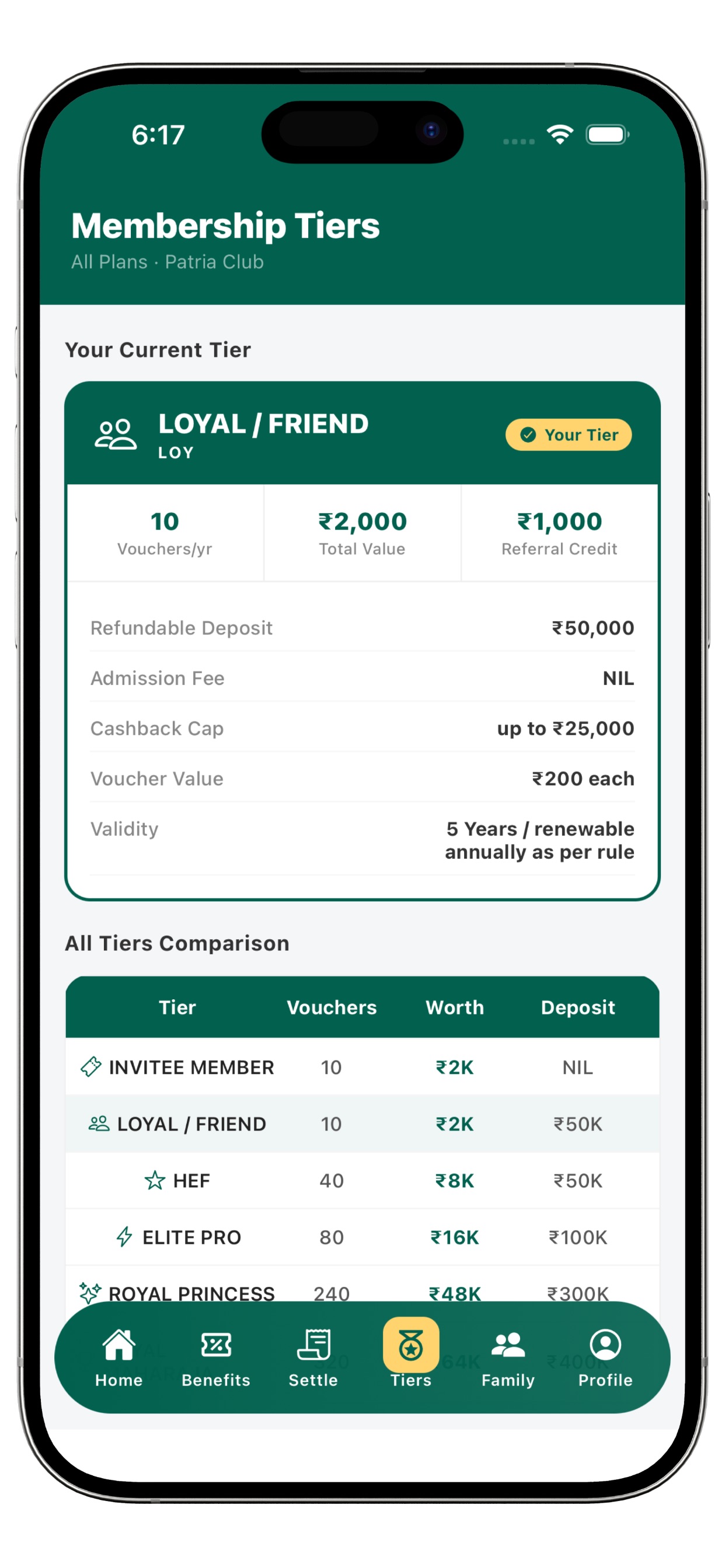 Screenshot 3 of Patria Club Member