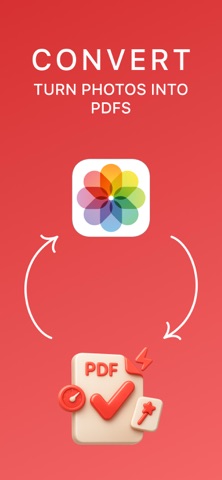 PNG to PDF Converter, PDFUtils iPhone screenshot