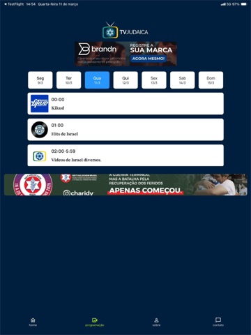 TV Judaica iPad screenshot 3