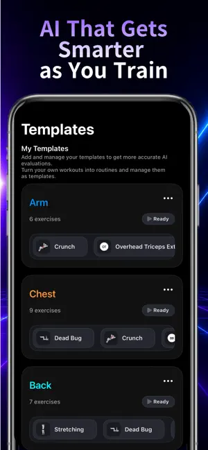 AI Workout Log screenshot 2