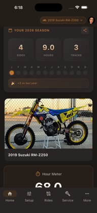 Dirt Bike Dialed: Logbook screenshot 5
