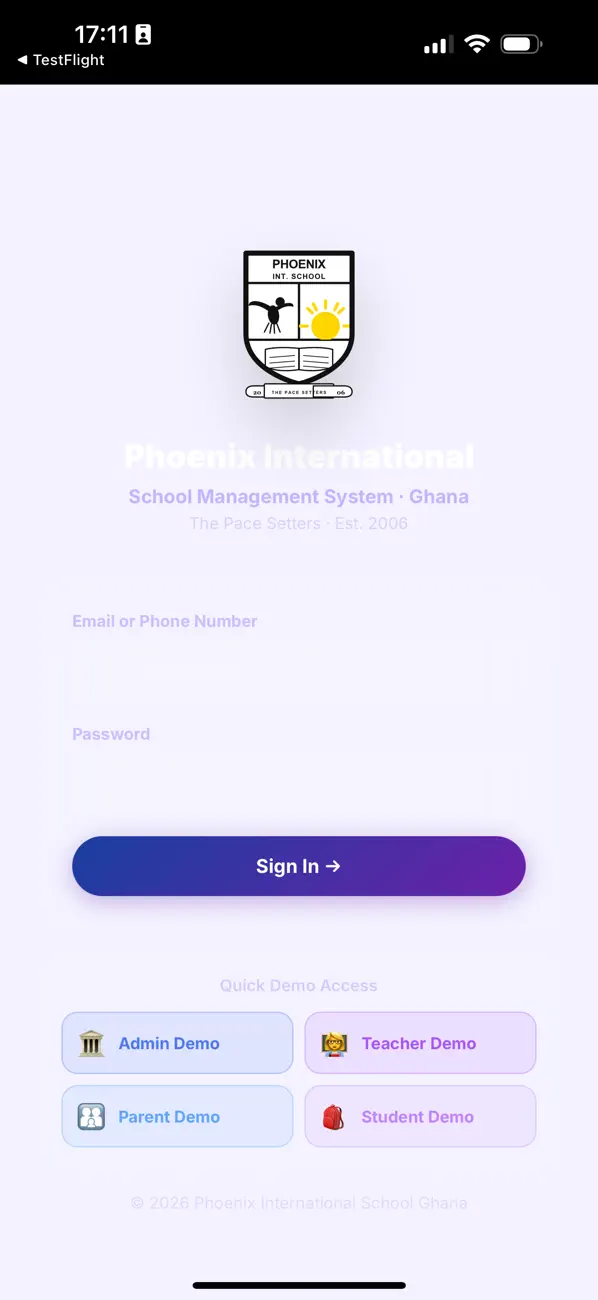 Screenshot #1 pour Phoenix Intl School Ghana