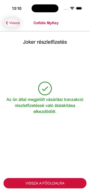 Cofidis MyKey screenshot 4