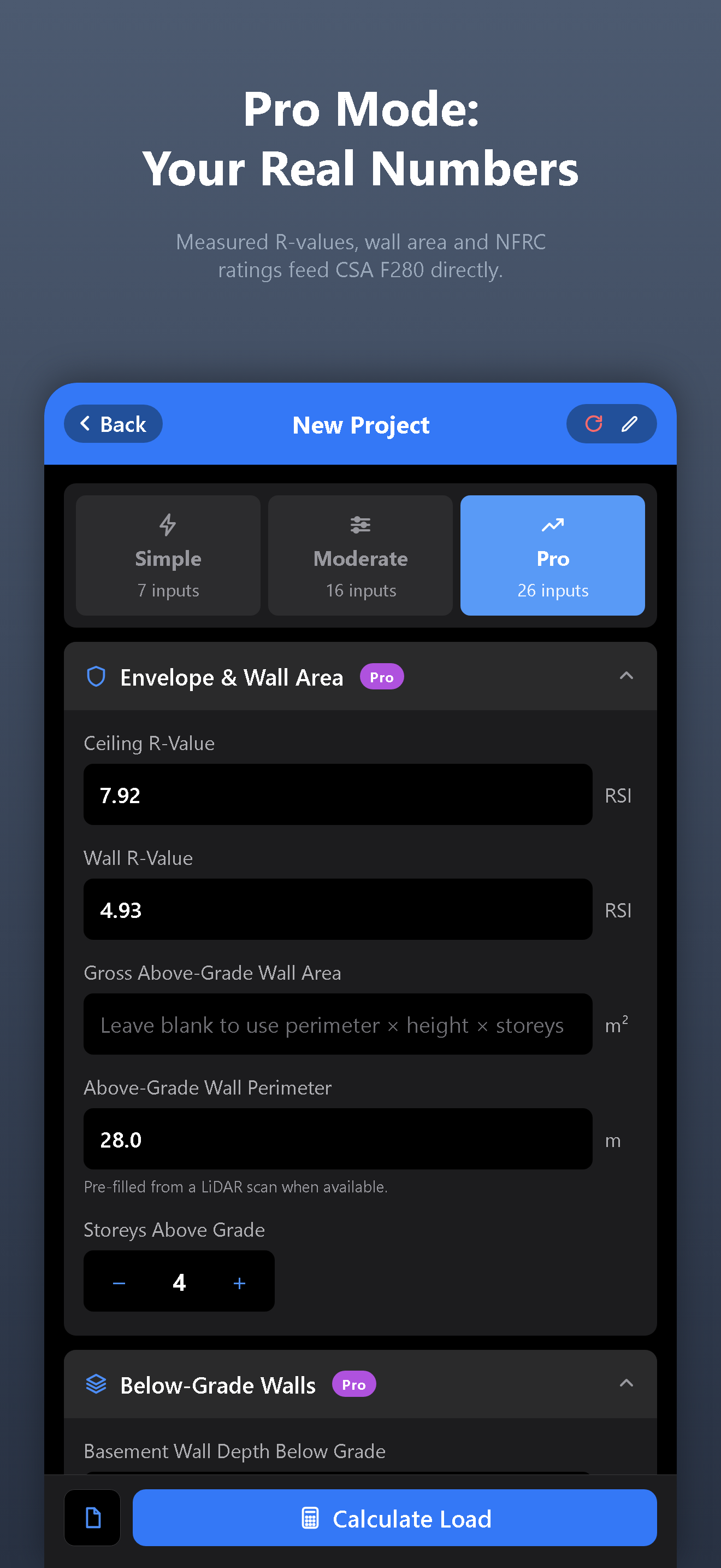 HVAC Load Calculator CSA F280 screenshot 8