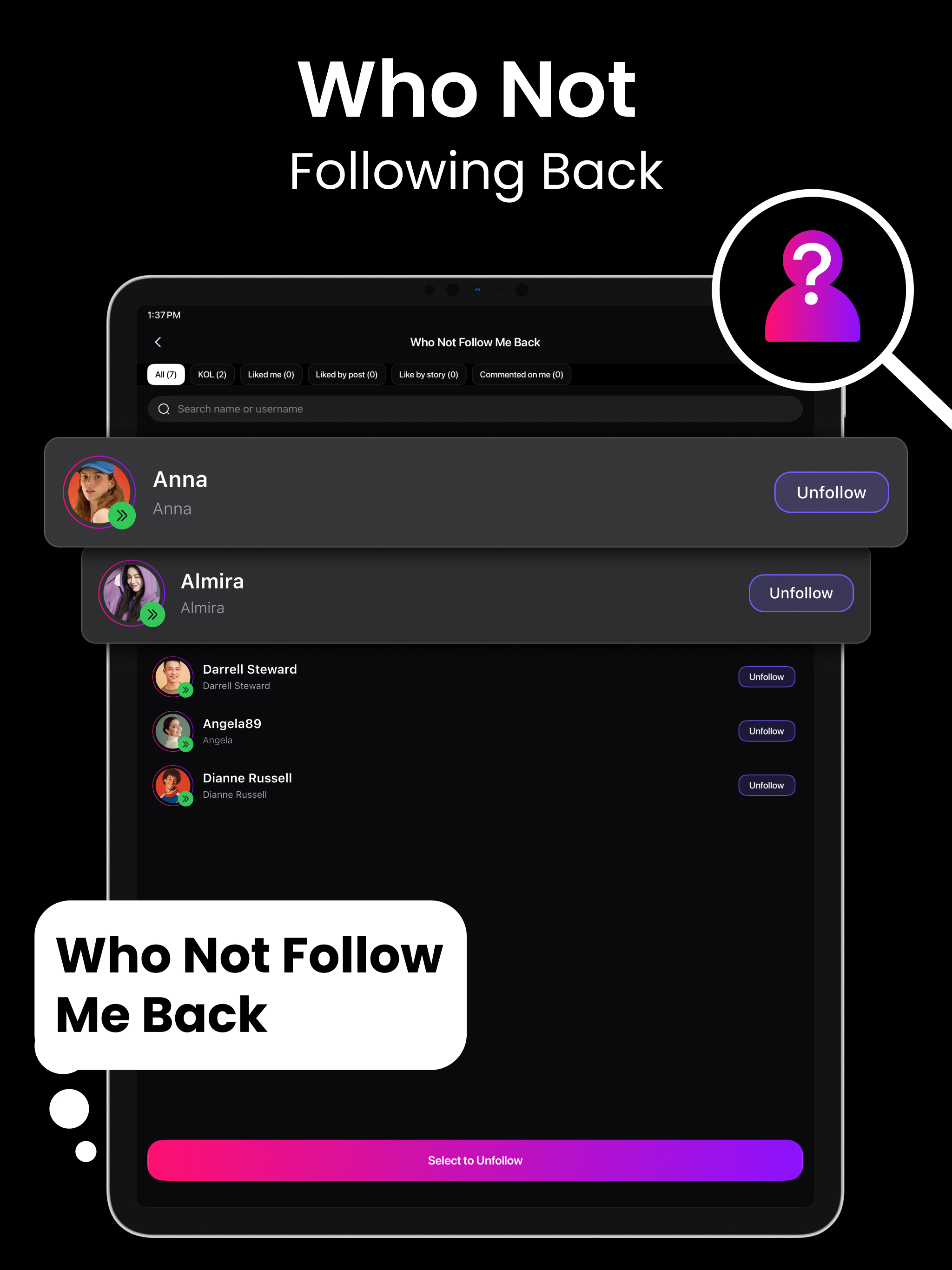 Followers Tracker & Report screenshot 10