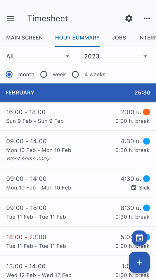 #3. Timesheet - Access anywhere (iOS) 由: Robin Dijkhof