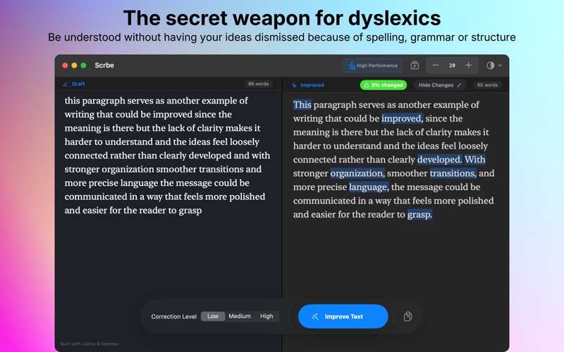 App screenshot