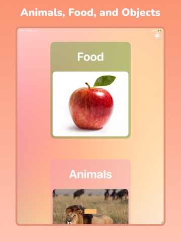 ABC English alphabet learning iPad screenshot