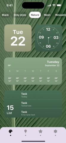 Custom iPhone Widgets & Themes Screenshot 6 of 10