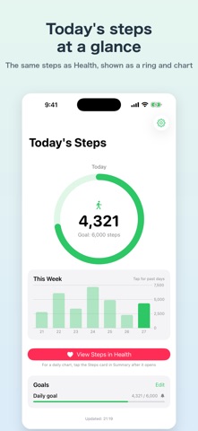 Step Counter: Pedometer Widget Screenshot 1 of 6