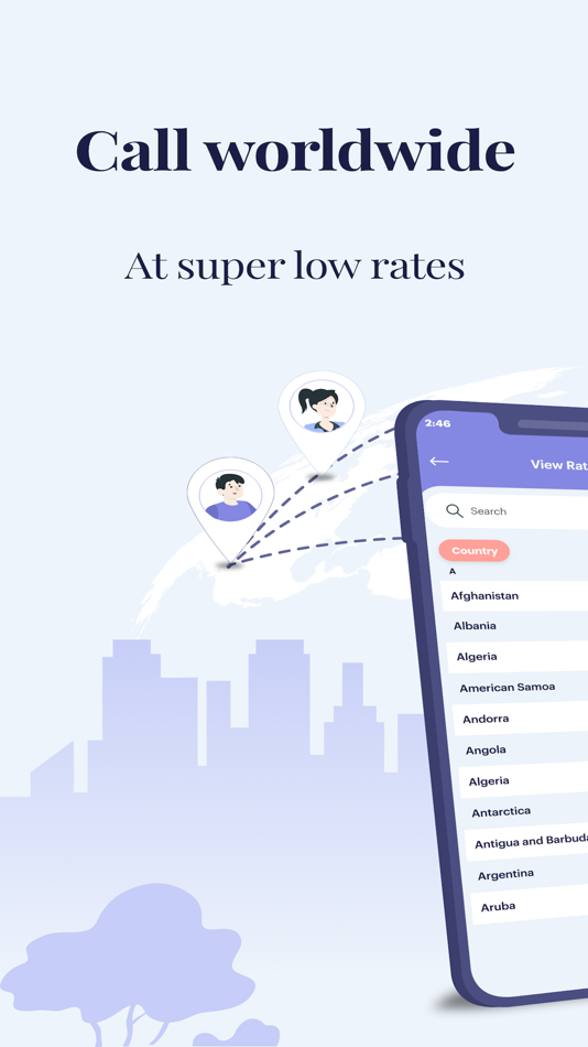 #2. Raza: Cheap International Call (iOS) Bởi: Raza Communication Inc