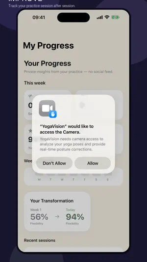 YogaFit — AI Yoga Coach screenshot 4