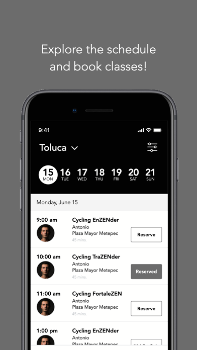 Zentro Studio iPhone screenshot 3 - Health & Fitness app