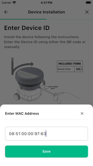 App screenshot