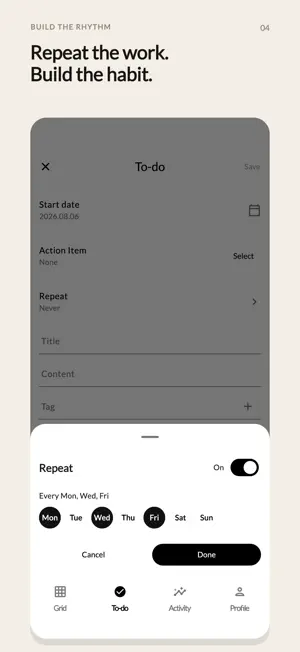Kan - 9x9 Goal Planner screenshot 4
