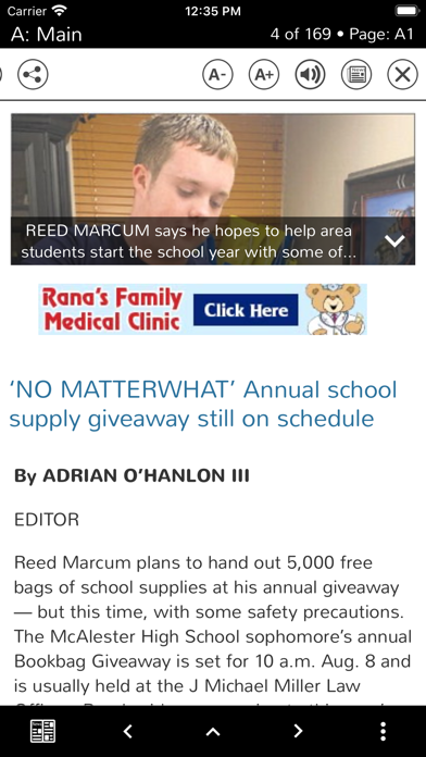 McAlester News-Capital Screenshot