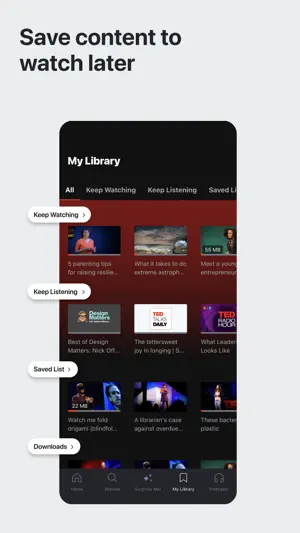 TED Talks: Watch and Learn screenshot 5