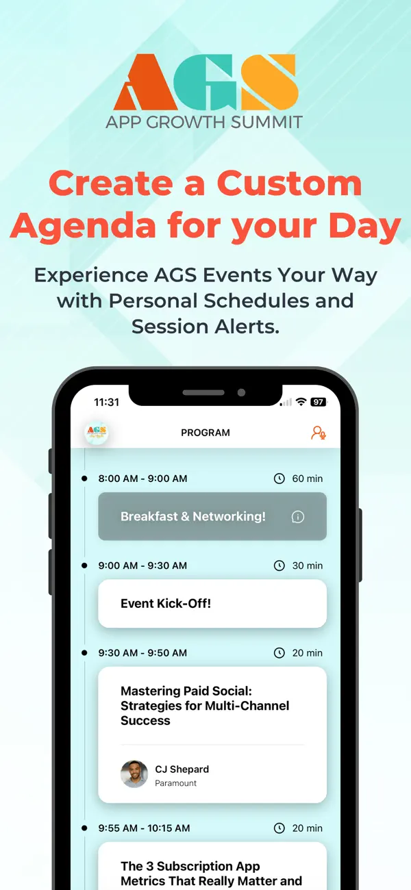 Screenshot #2 pour App Growth Summit - Event Hub