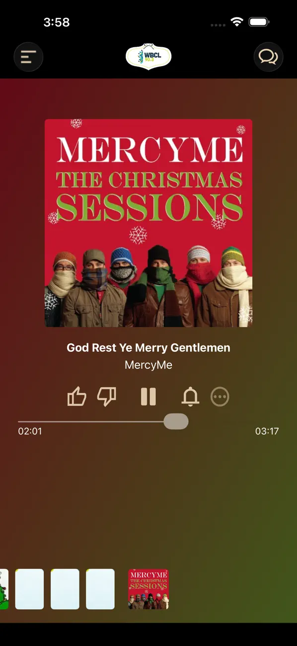 Screenshot #1 pour WBCL Christmas Stream