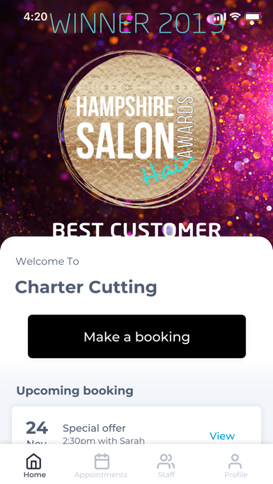 Charter Cutting Screenshot