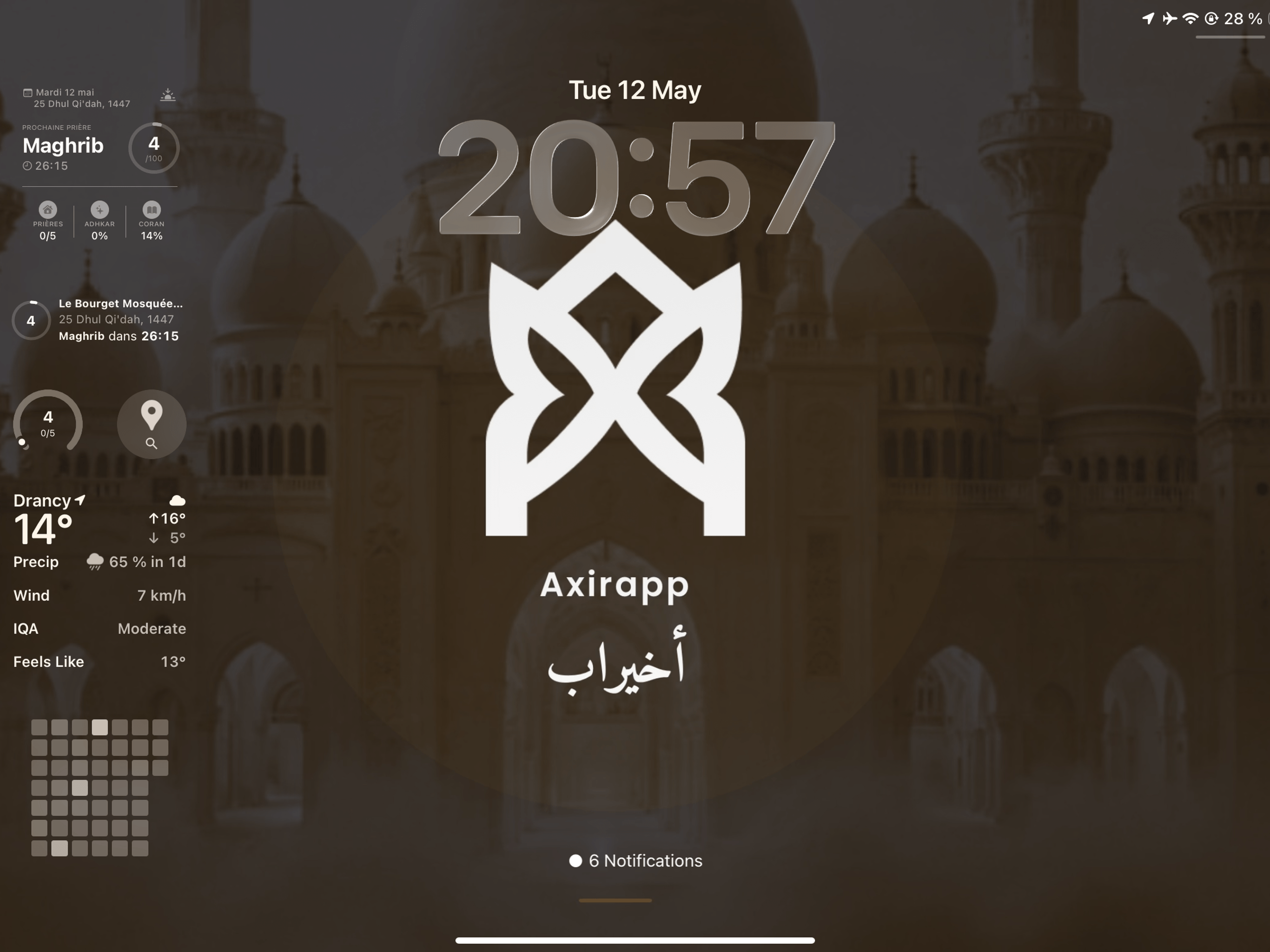 Axirapp: Prayer Times, Quran screenshot 9
