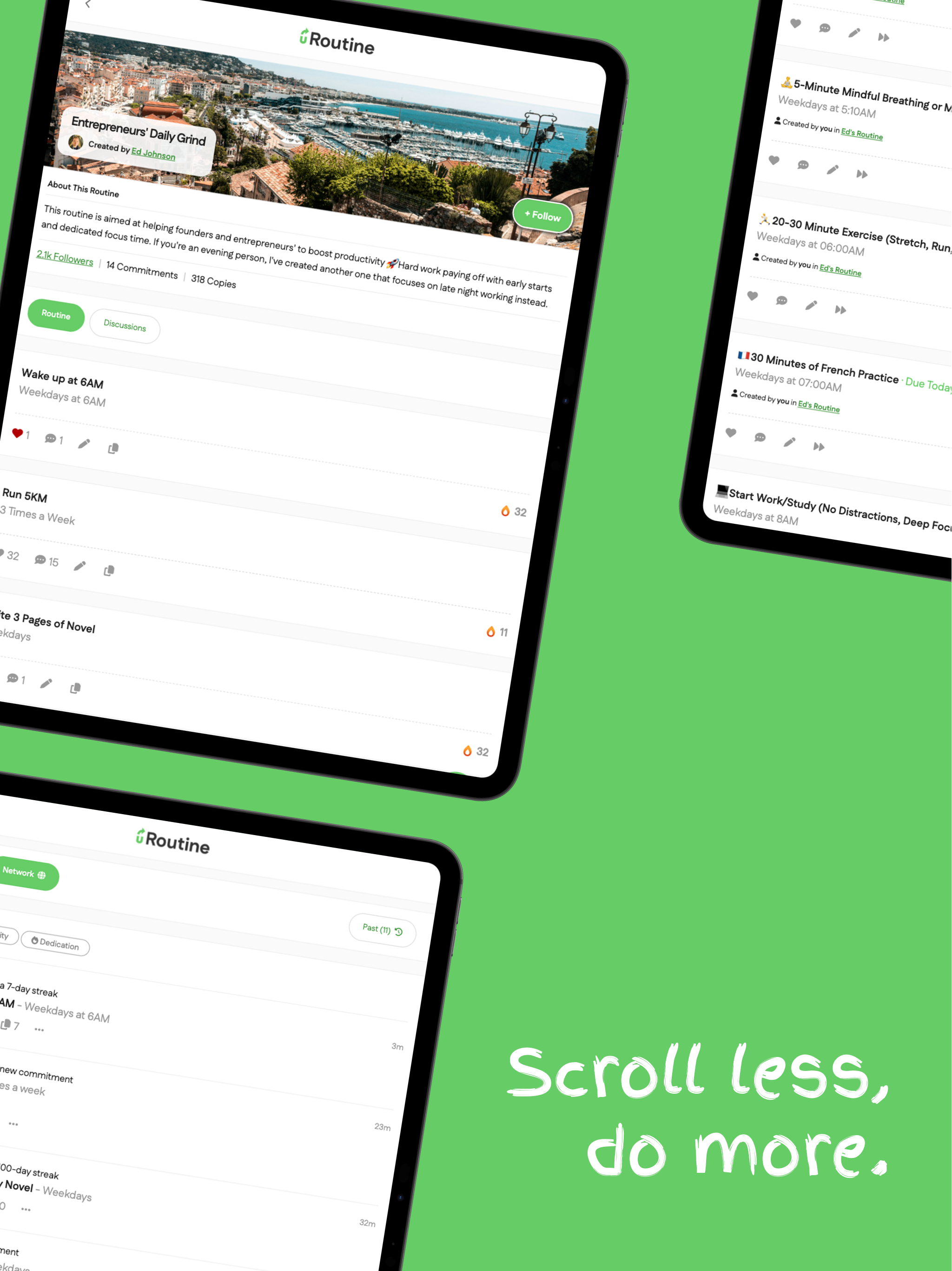 uRoutine: Social Habit Routine