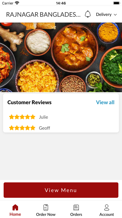 Rajnagar Bangladeshi Kitchen Screenshot