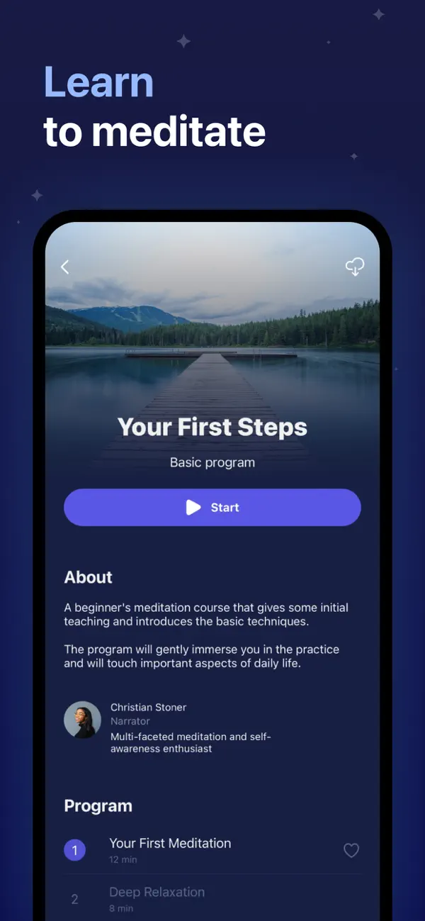 Mo Meditation, Sleep, Recovery app screenshot 5