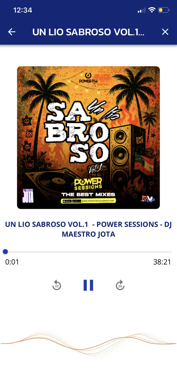Screenshot #2 pour Power FM valladolid