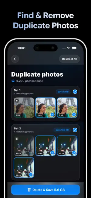 Sponge: Photo Video Cleaner screenshot 2